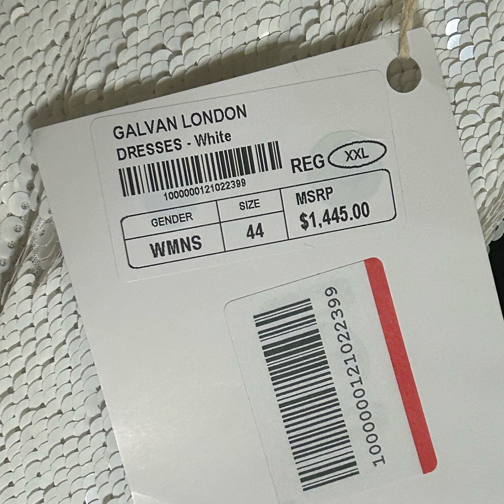 NWT MSRP $1445 GALVAN LONDON SALAR SEQUIN COCKTAIL MINI-DRESS - SIZE US 12 - Picture 12 of 14